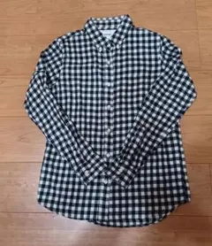 チャオパニック　ネルシャツ　チェック柄