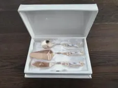 か*り様 花柄装飾のカトラリーセット