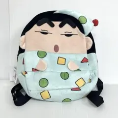 新品51964　クレヨンしんちゃん　ダイカットリュックサック　パジャマ　ミント