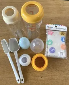 哺乳瓶 240ml 2本＋粉ミルク関連