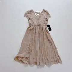 未使用✨タグ付き　KarLParkLane ワンピース　シフォン　プリーツのサムネイル