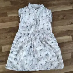 GAP babyストライプ 半袖ワンピース 5years 110cm