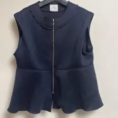 TO☆palmRICHE ネイビー ノースリーブベスト