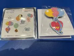 BT21 サガラ刺繍ピンバッジ　TATAのサムネイル