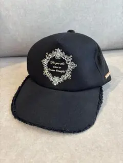 Rady ビジュー付き メッシュキャップ ブラックのサムネイル