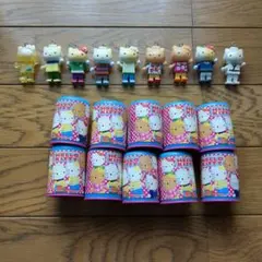 サンリオ ハローキティ　キーマスコット カバヤ南京錠　10種コンプリート 激レア☆ハローキティ☆キーマスコット全10種セット☆2003 - メルカリ