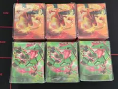 リザードンVSTAR vs レックウザVMAX デッキケース×6