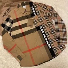 【新品タグ付き/現行】バーバリーロンドン イングランド メガノバチェック シャツ
