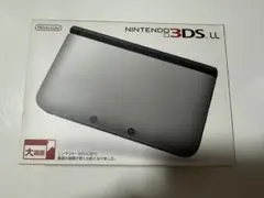 NINTENDO 3DS LL シルバー×ブラック 本体用の空箱のみ 任天堂