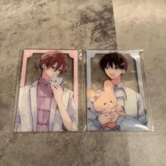 ハレルヤベイビー_仔縞楽々先生 描き下ろし ぬい抱っこver. アクリルカード