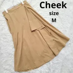 Cheek/チークウエスト後ろゴムフレアシルエットラップスカート巻きスカートのサムネイル