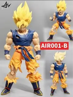 S.H.Figuarts用 スーパーサイヤ人ゴッド 孫悟空カスタムヘッドパーツ