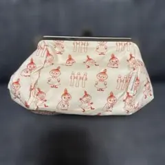 BEAMS リトルミイ＆ニョロニョロ がま口ポーチ InRed付録