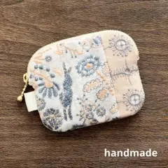 ミナペルホネン　手縫いハンドメイド　　ミニポーチ15