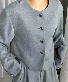 Ameri♡DEFORMATION SUMMER TWEED JACKETのサムネイル