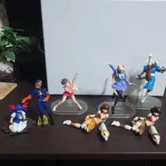 カプコンファイティングジャム等　美少女フィギュア 7体セット