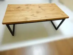 直接引き取り　LOWYA ロウヤ ローテーブル 天然木 幅110x60x45