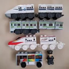 ブロックラボ　山手線　新幹線　こまち　路線バス　車両　まとめ売り