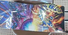 遊戯王 光と闇の儀式 カオスソルジャー ブラックカオス プレイマット