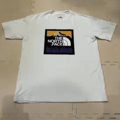 ノースフェイス　スクエアロゴプリントTシャツ　NT32005Z 白M