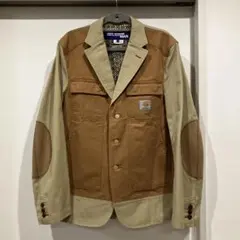 Carhartt コムデギャルソン テーラードジャケット パッチワークのサムネイル
