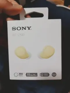 SONY WF-C510 ワイヤレスイヤホン イエロー