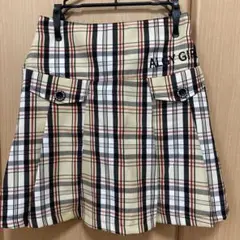 ALGY チェック柄プリーツスカート　新品未使用品　Mサイズ
