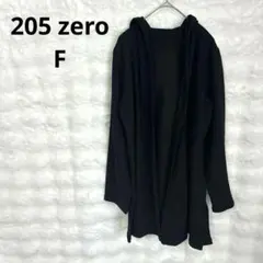 205ゼロ フーディー コート レイヤード ゆったり シンプル 春 羽織り
