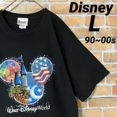 Disney USA風デザイン 星条旗 ミッキーマウス ヴィンテージ Tシャツ