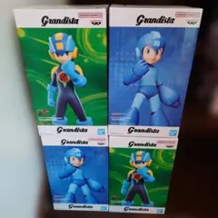 【未開封】Grandista-ROCKMAN ロックマン・ロックマンエグゼ 4体のサムネイル