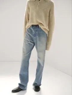 AW23 SELVEDGE FADED LIGHT DENIM PANTS 0のサムネイル