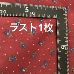 カントリー"FABRIC COUTRY" 112×49.5〜50cm→ラスト1枚