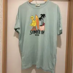 セサミストリート　ビッグバード　オーバーサイズTシャツ　Mサイズのサムネイル