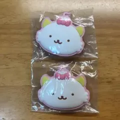 サンリオ キャラクター大賞グッズ ラバーミラーキーホルダー がおぱわるぅ セット
