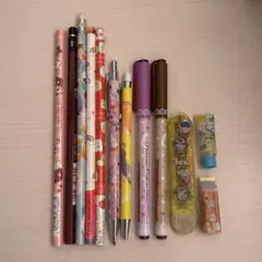 子ども用カラフル文具セット