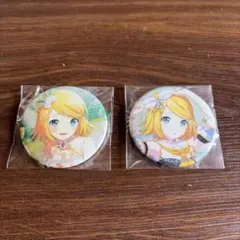 鏡音リングリッター缶バッジ
