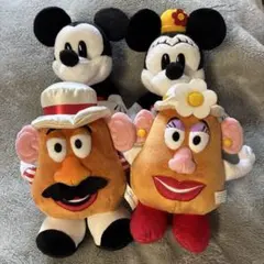 ミスターポテトヘッド&ミセスポテトヘッド 2体セット ディズニー 新品