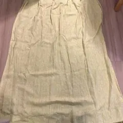 美品⭐︎モモナチュラル　ドレープカーテン　幅100丈136×2枚 黄緑のサムネイル