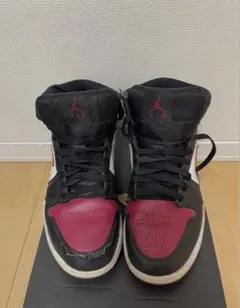 Air Jordan 1 ブラック/レッド26せんち