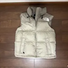THE NORTH FACE ベージュ ダウンベスト