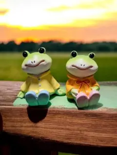 カエルの置物