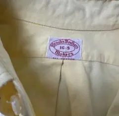 60s 米国製 BrooksBrothers makers 6ボタン BDシャツ