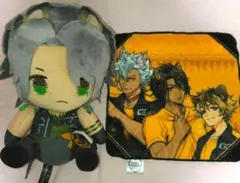 ツイステ　レオナ　ぬいぐるみ　サバナクロー　ミニタオル