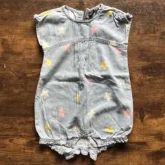 GAP ベビー服 デニム ロンパース