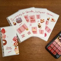 【sweetshop】saving リフィル 貯金 バインダー