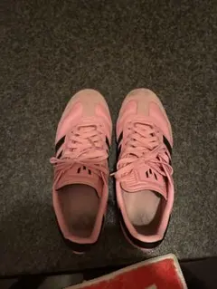adidas SAMBA ピンク ブラック スニーカー メッシコラボのサムネイル