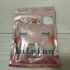 フェイスマスク　ルルルン　東北限定　さくらんぼの香り　7sheets
