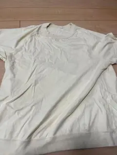 UNIQLO XL 薄い黄色 Tシャツ
