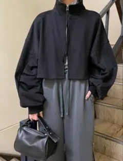 スウェット ブルゾン