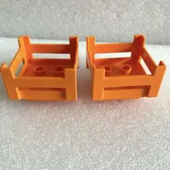 LEGO デュプロ　オレンジ　荷台